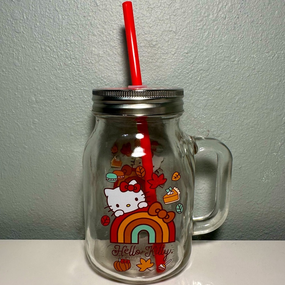 Hello Kitty Fall Glass Mug
